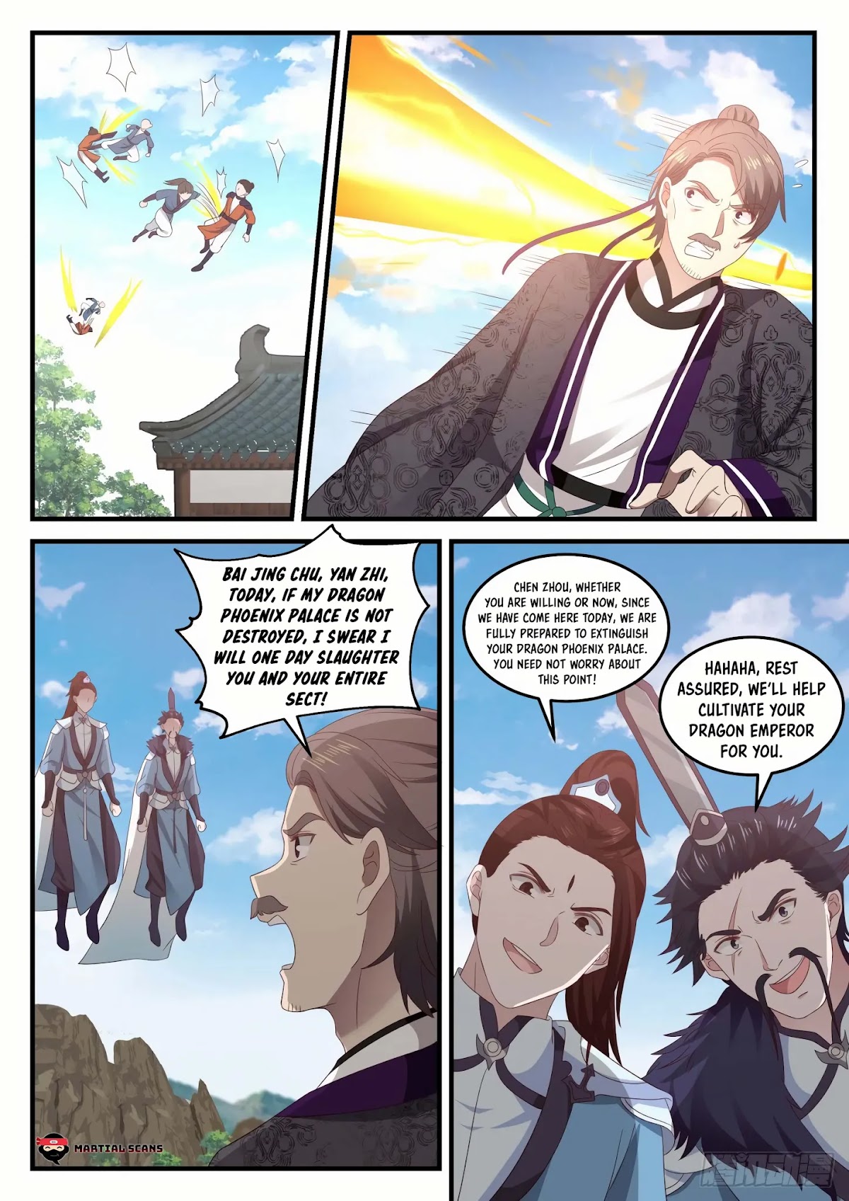 Martial Peak Chapter 729 page 12 - Chapter 729: Breakthrough, Third Order Transcendent