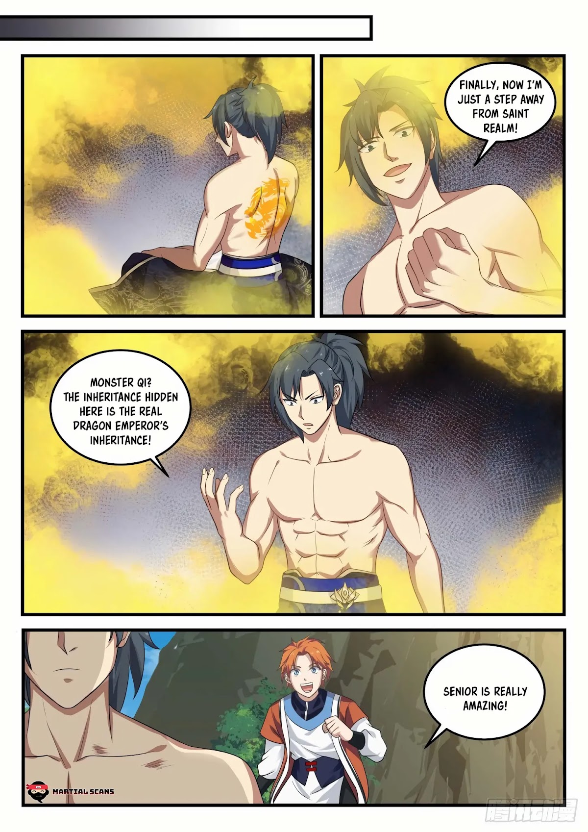 Martial Peak Chapter 729 page 3 - Chapter 729: Breakthrough, Third Order Transcendent