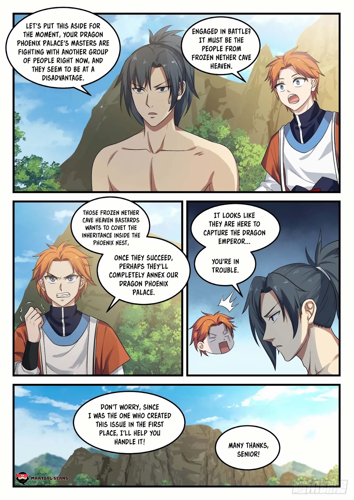 Martial Peak Chapter 729 page 4 - Chapter 729: Breakthrough, Third Order Transcendent