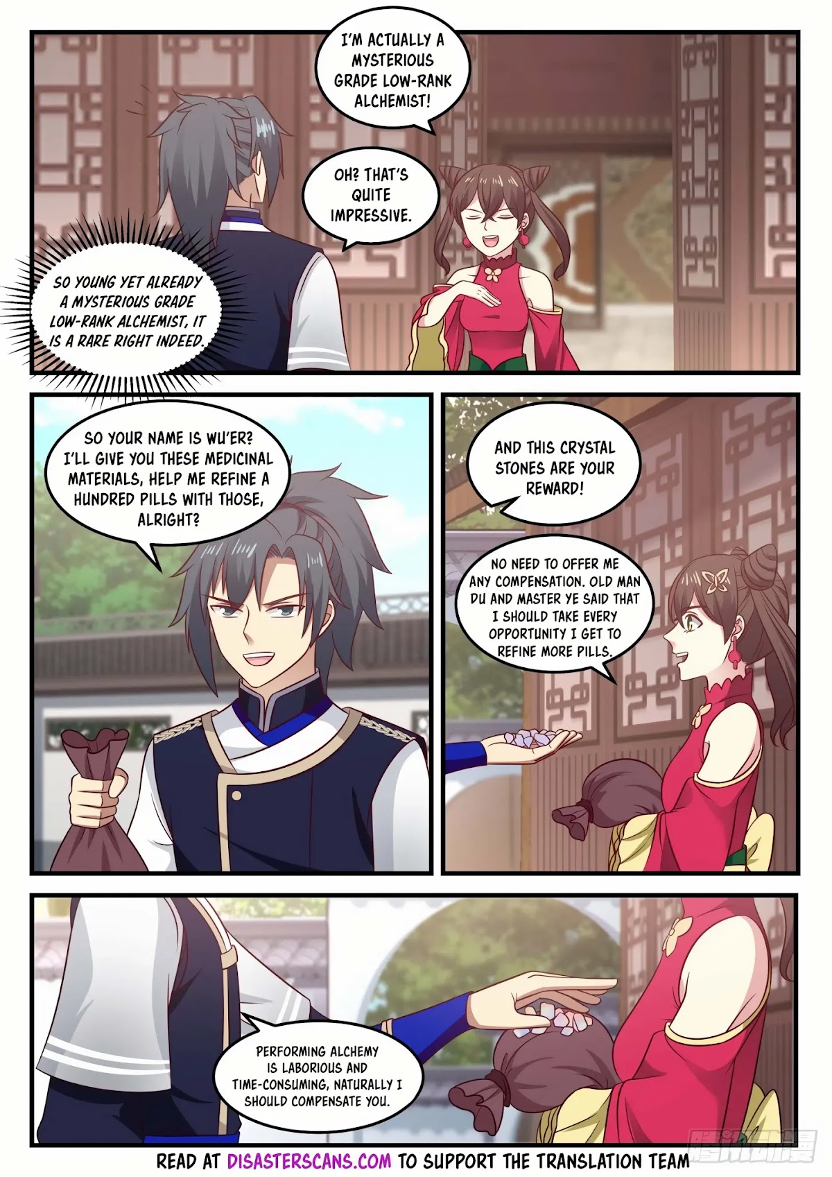 Martial Peak Chapter 732 page 10 - Chapter 732: You've Got Good Stature