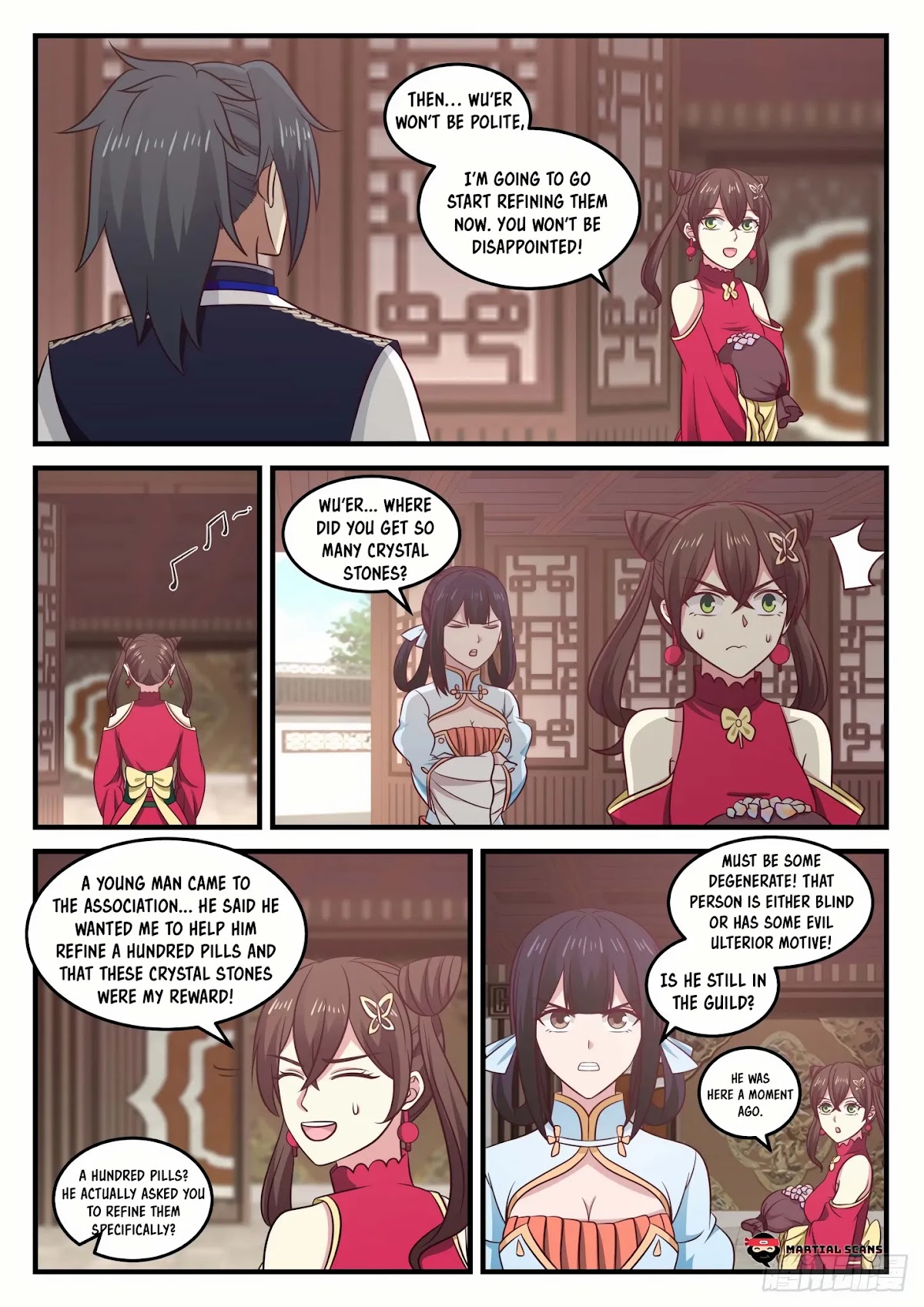 Martial Peak Chapter 732 page 11 - Chapter 732: You've Got Good Stature