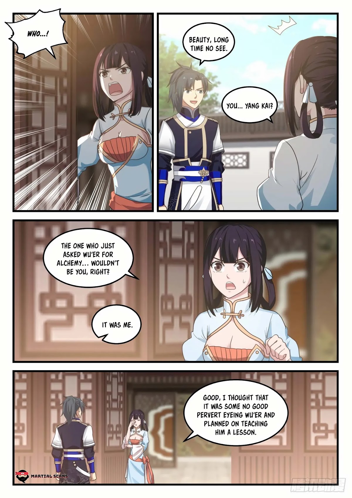 Martial Peak Chapter 732 page 12 - Chapter 732: You've Got Good Stature