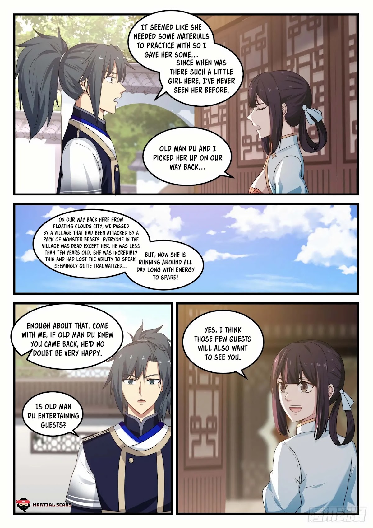 Martial Peak Chapter 732 page 13 - Chapter 732: You've Got Good Stature