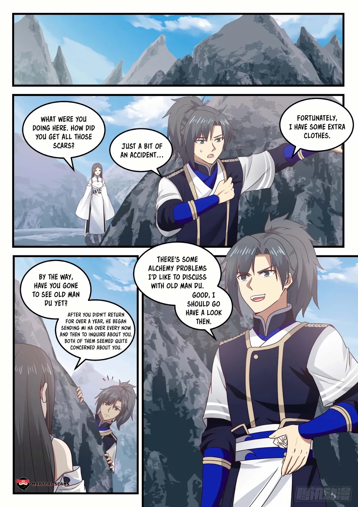 Martial Peak Chapter 732 page 7 - Chapter 732: You've Got Good Stature