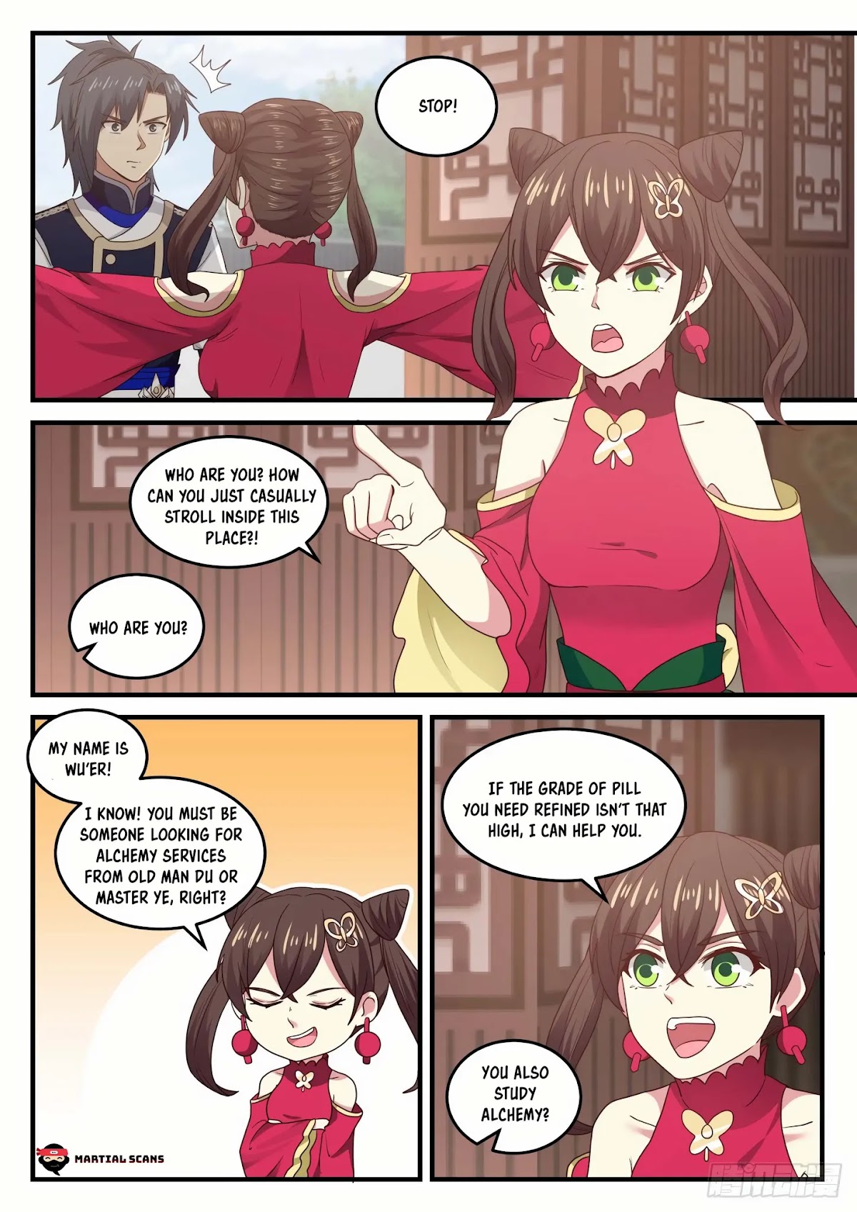 Martial Peak Chapter 732 page 9 - Chapter 732: You've Got Good Stature
