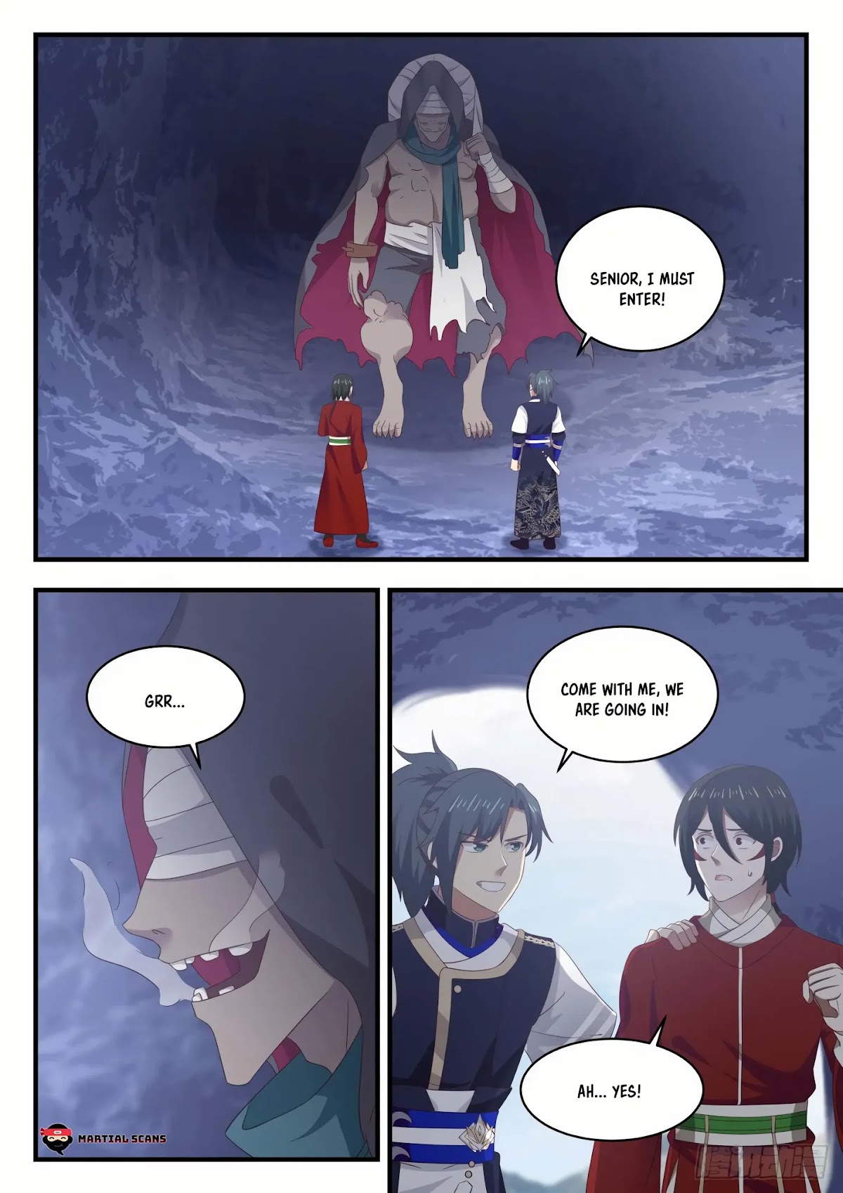 Martial Peak Chapter 736 page 9 - Chapter 736: Sir Holy Master, Save Me