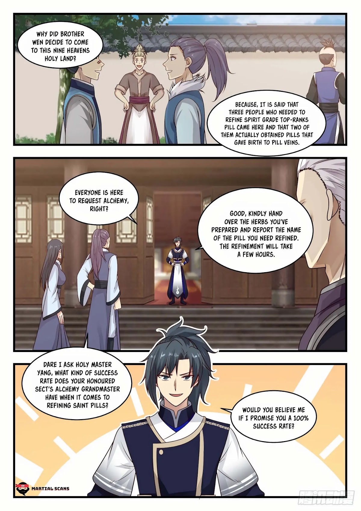 Martial Peak Chapter 746 page 12 - Chapter 746: The First Guest