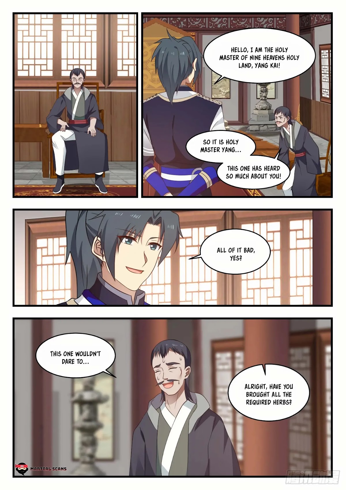 Martial Peak Chapter 746 page 6 - Chapter 746: The First Guest