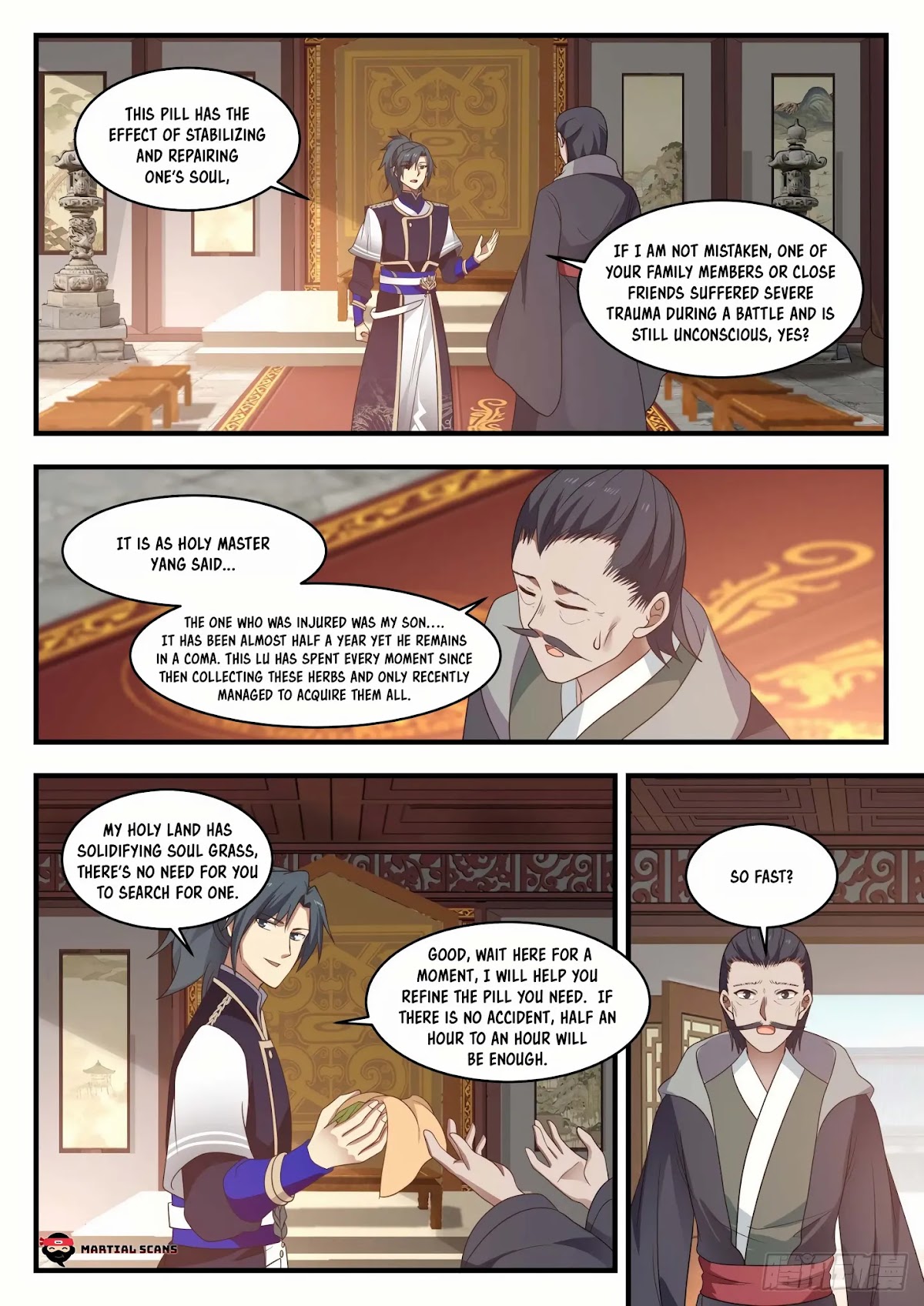 Martial Peak Chapter 746 page 8 - Chapter 746: The First Guest