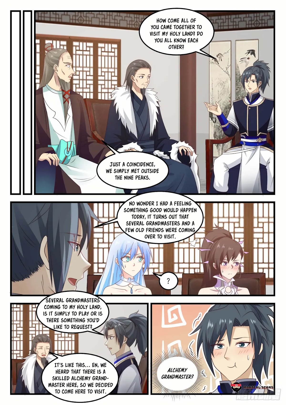 Martial Peak Chapter 748 page 10 - Chapter 748: The Grandmasters' Request