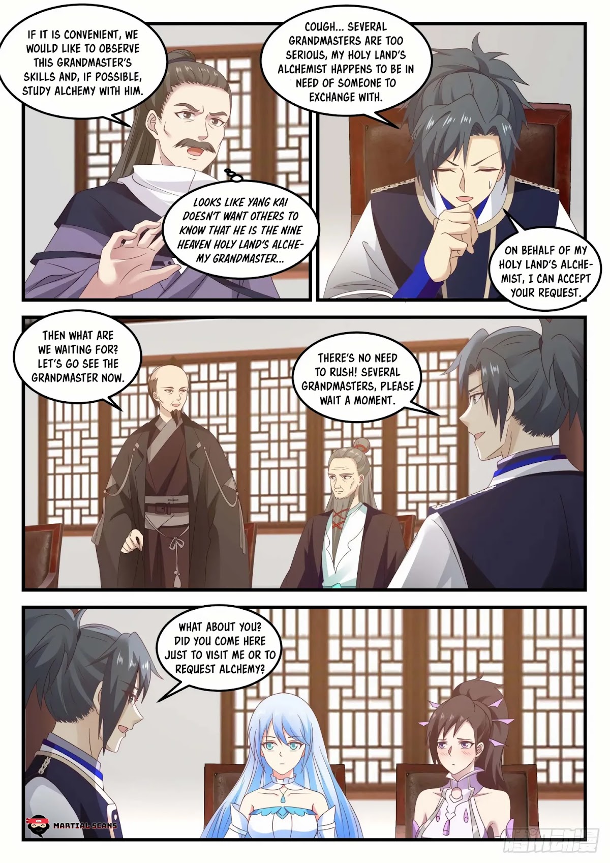 Martial Peak Chapter 748 page 11 - Chapter 748: The Grandmasters' Request