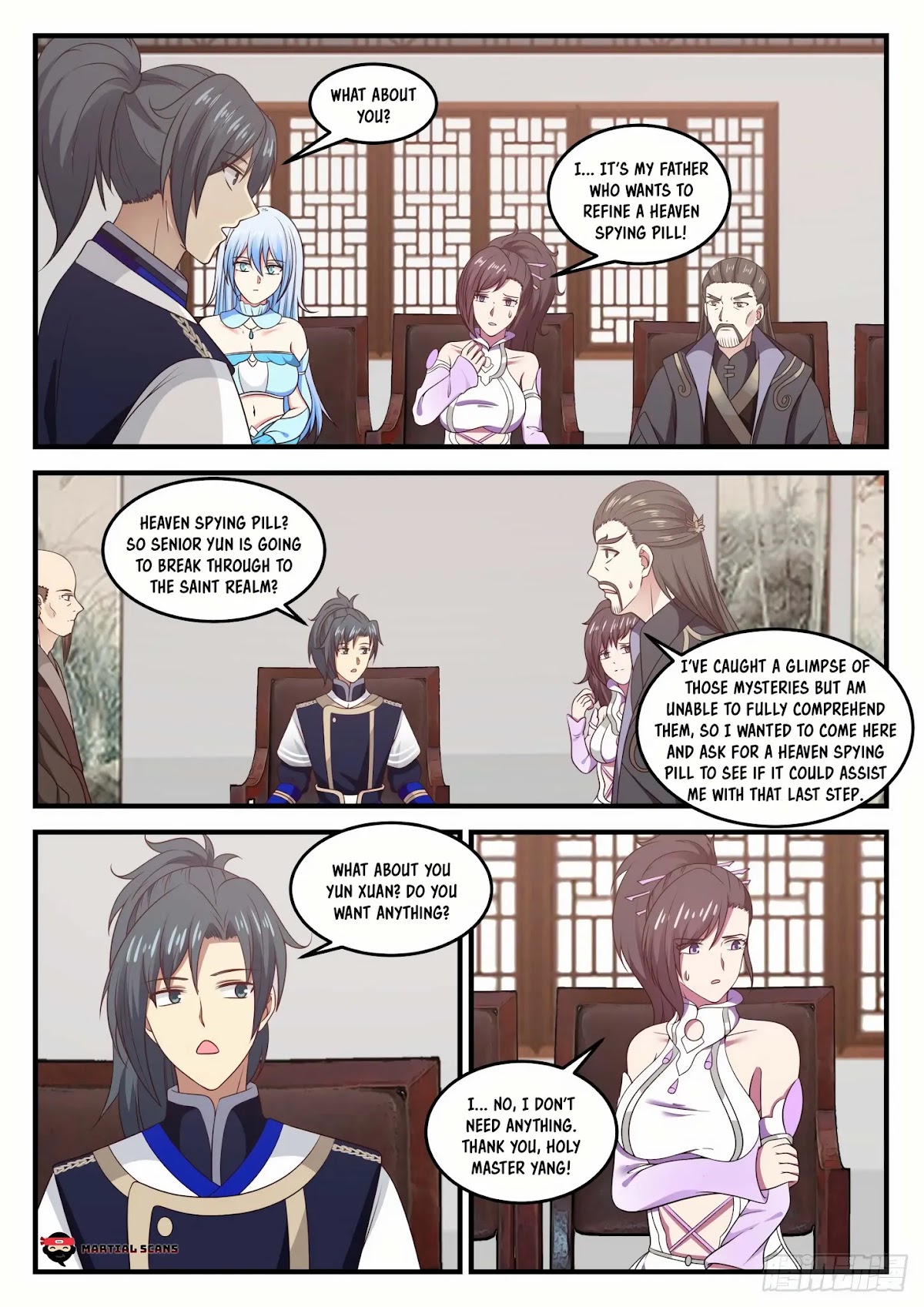 Martial Peak Chapter 748 page 13 - Chapter 748: The Grandmasters' Request