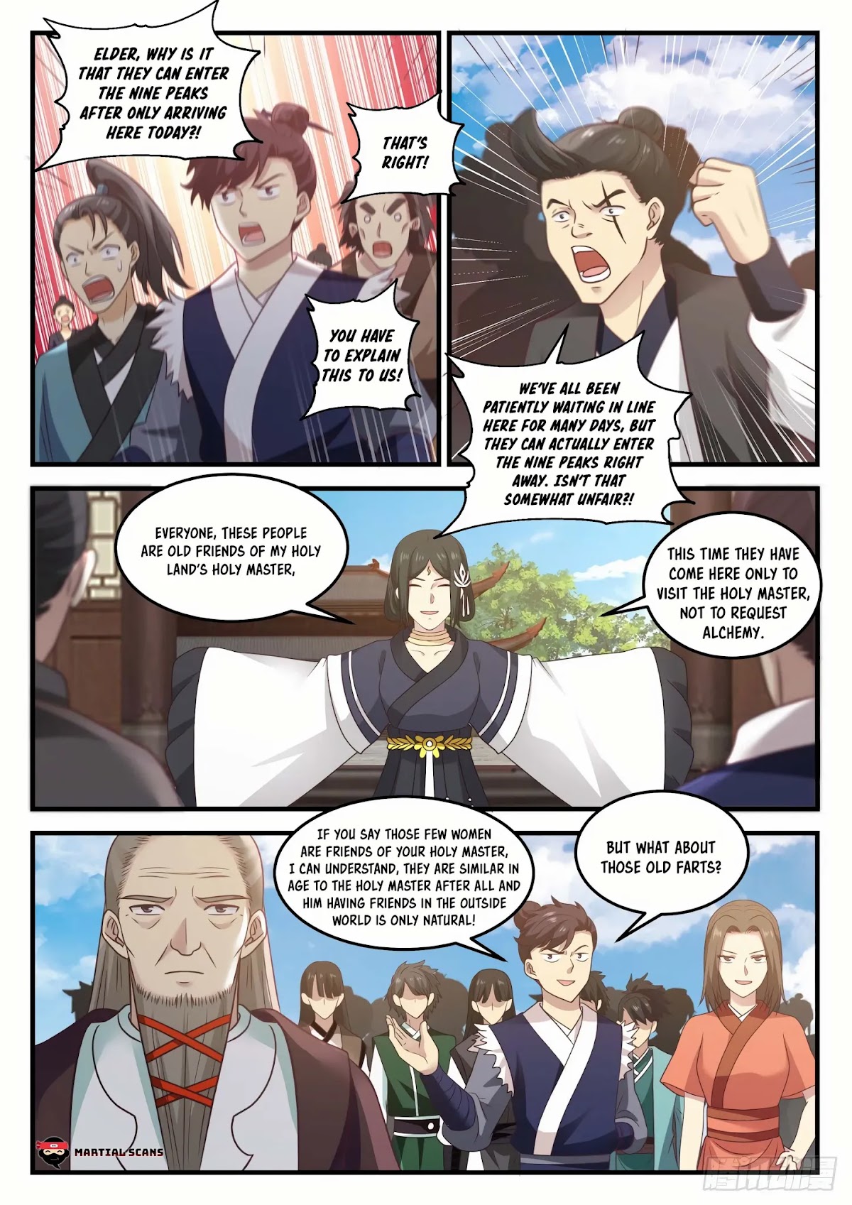 Martial Peak Chapter 748 page 3 - Chapter 748: The Grandmasters' Request