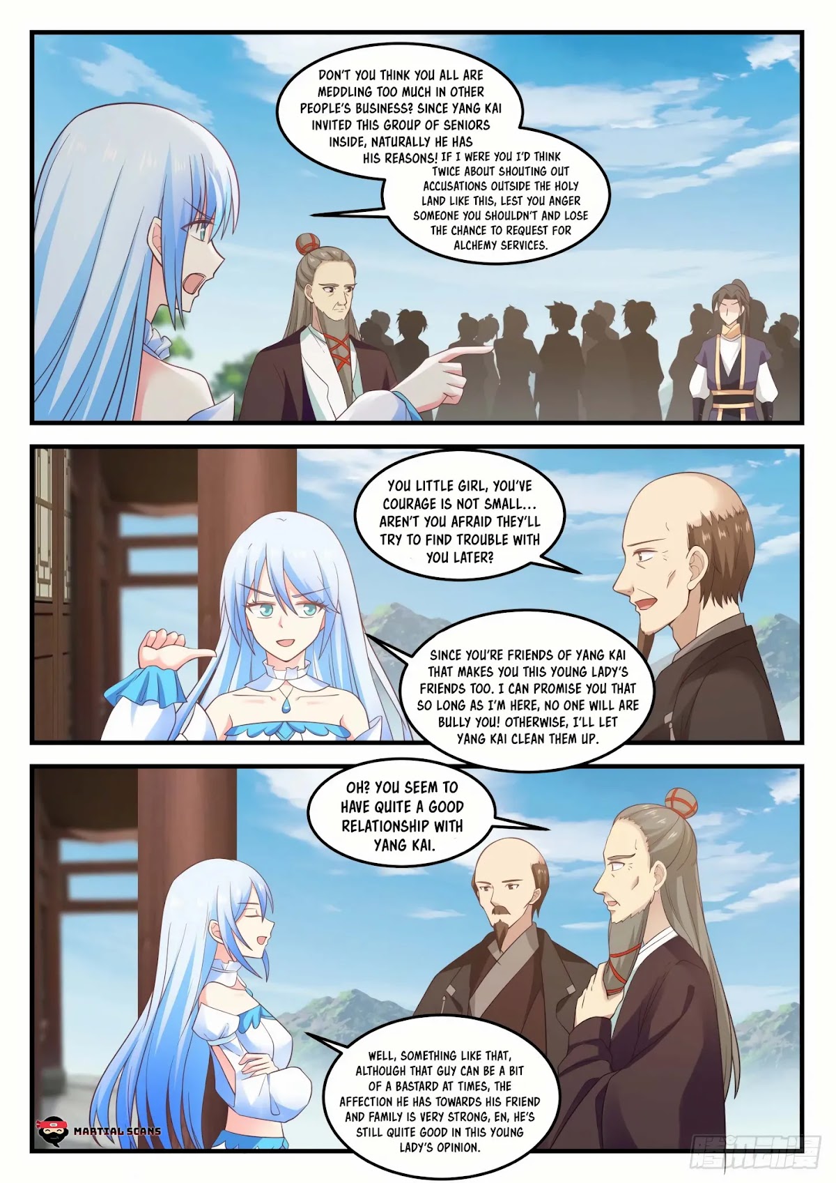 Martial Peak Chapter 748 page 4 - Chapter 748: The Grandmasters' Request