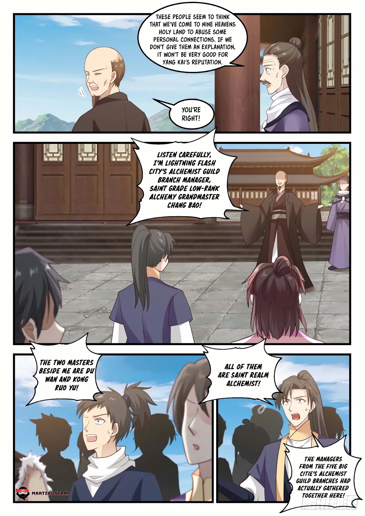 Martial Peak Chapter 748 page 5 - Chapter 748: The Grandmasters' Request