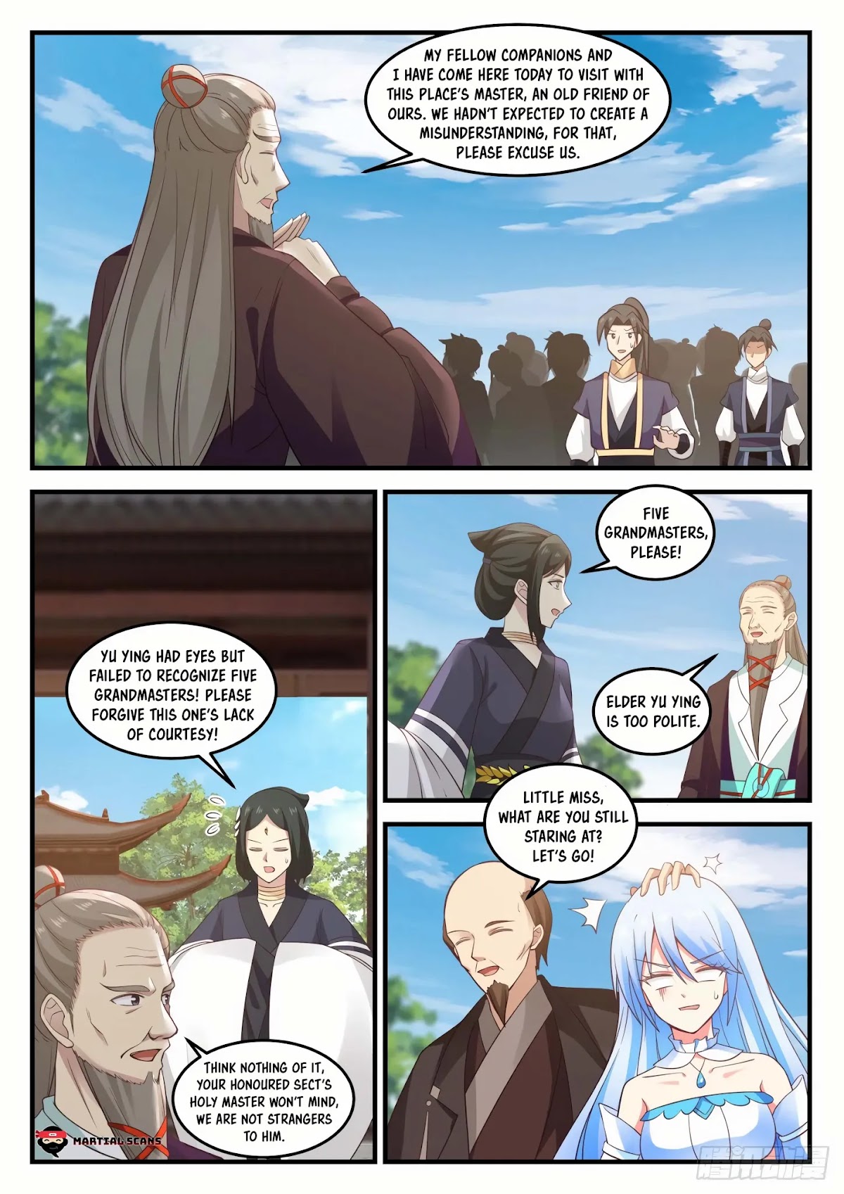 Martial Peak Chapter 748 page 6 - Chapter 748: The Grandmasters' Request