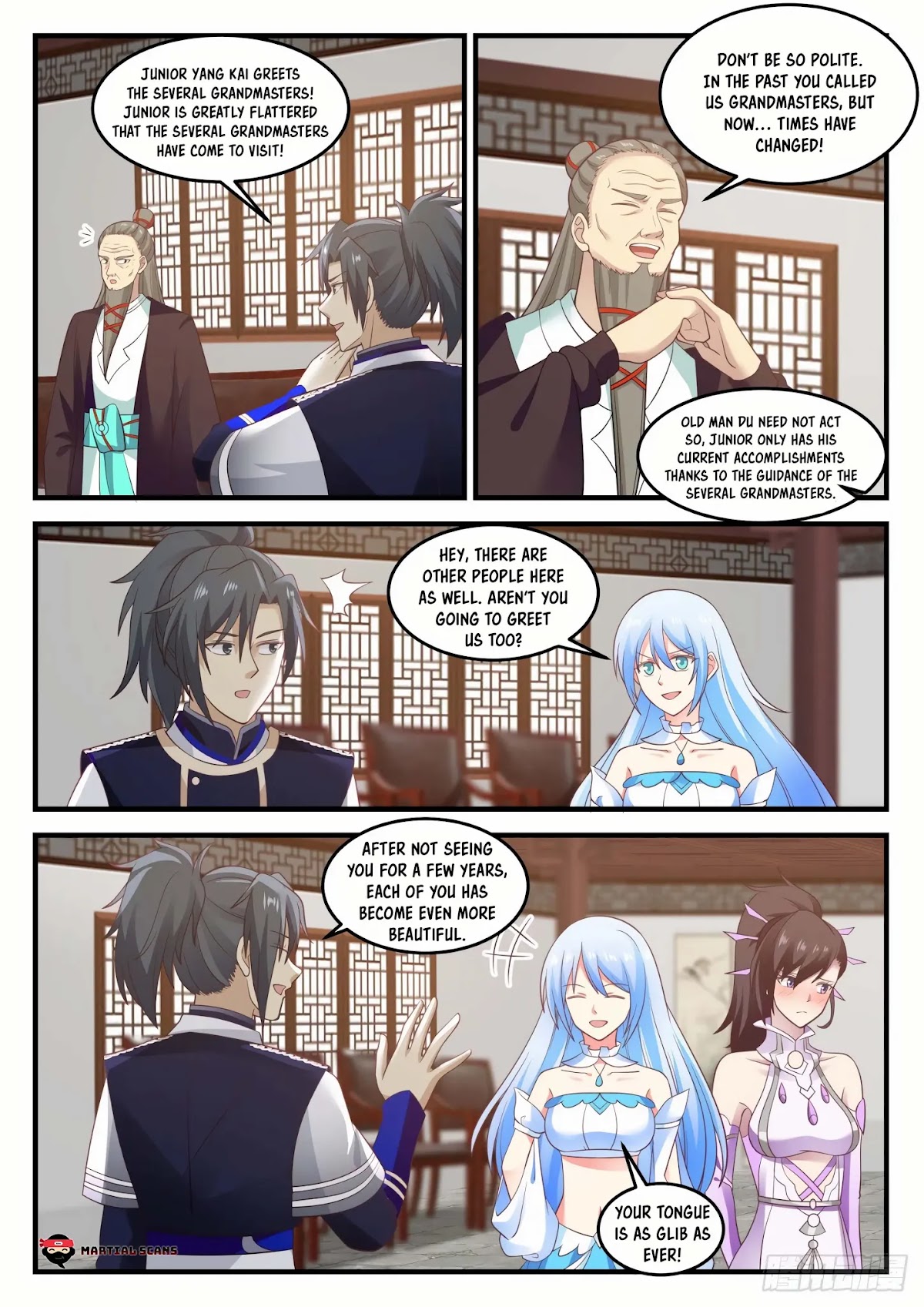 Martial Peak Chapter 748 page 8 - Chapter 748: The Grandmasters' Request