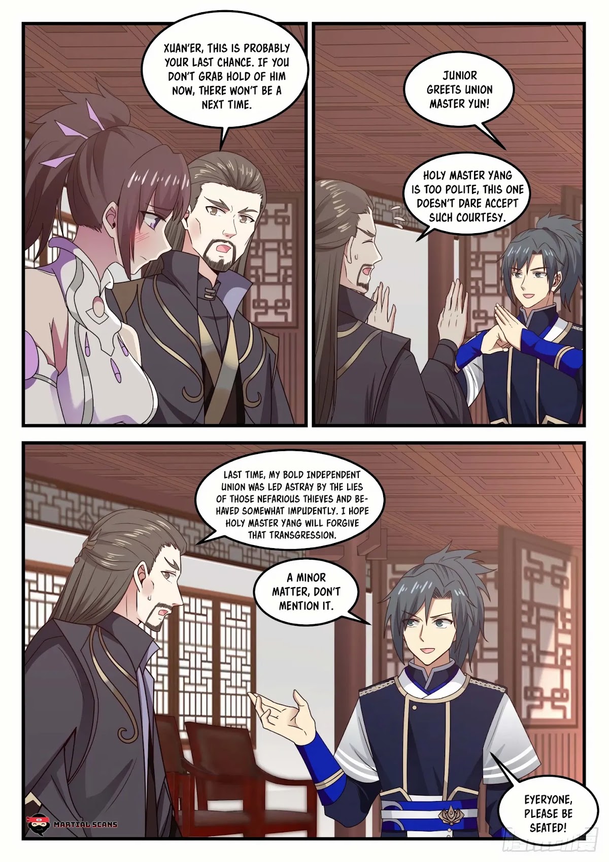 Martial Peak Chapter 748 page 9 - Chapter 748: The Grandmasters' Request