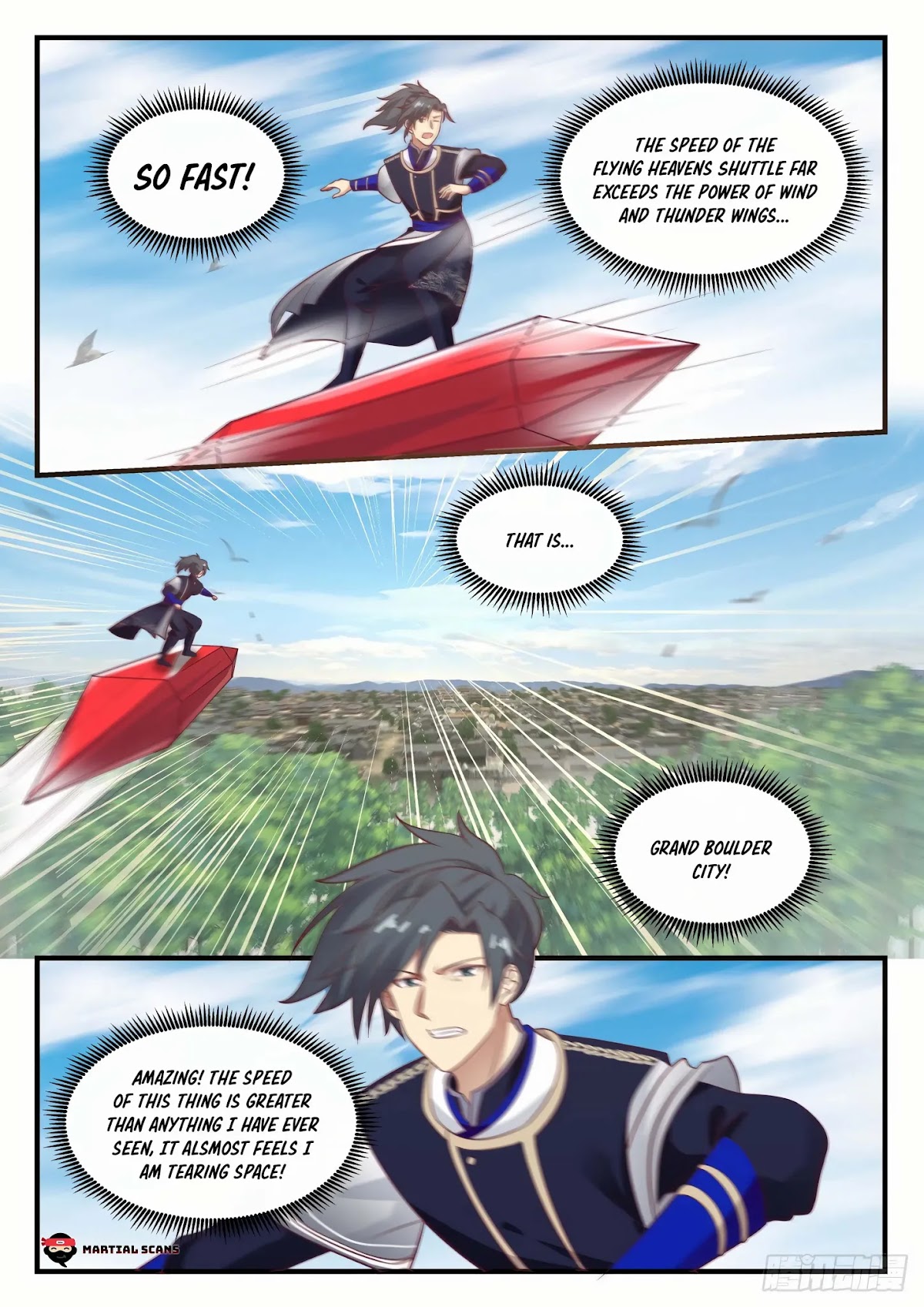 Martial Peak Chapter 750 page 10 - Chapter 750: Flying Heavens Shuttle
