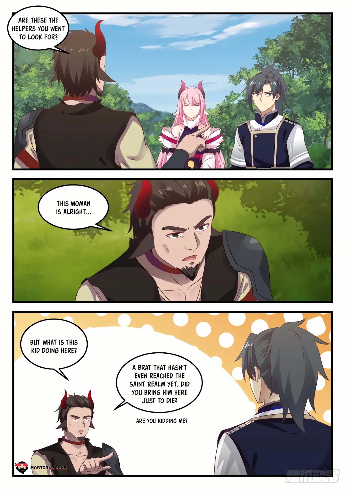 Martial Peak Chapter 754 page 12 - Chapter 754: Then I want a smile from her.