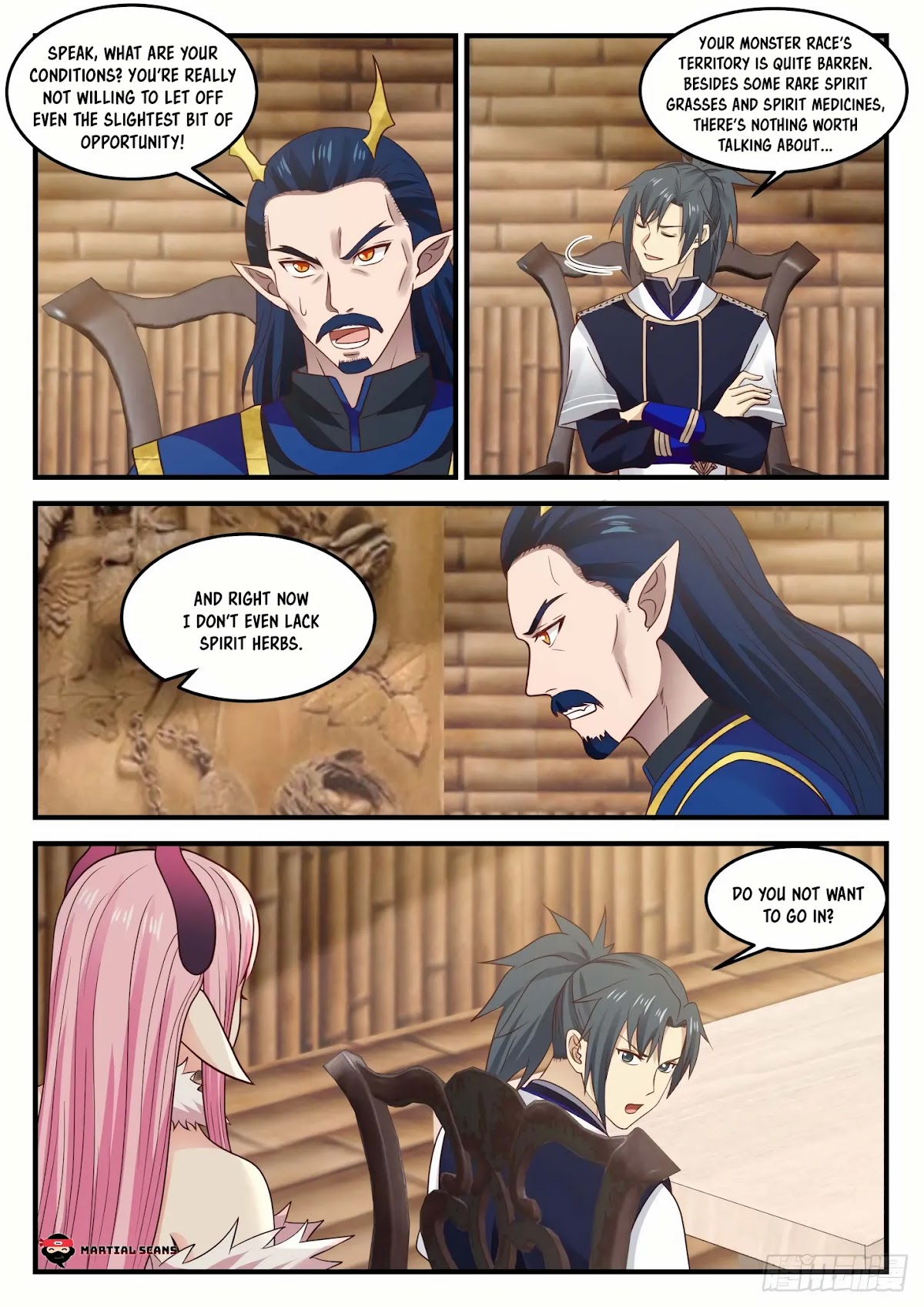 Martial Peak Chapter 754 page 4 - Chapter 754: Then I want a smile from her.