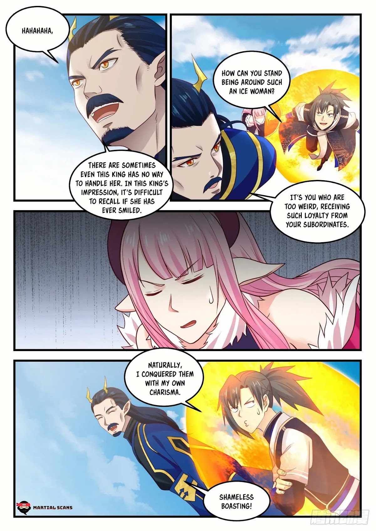 Martial Peak Chapter 754 page 9 - Chapter 754: Then I want a smile from her.