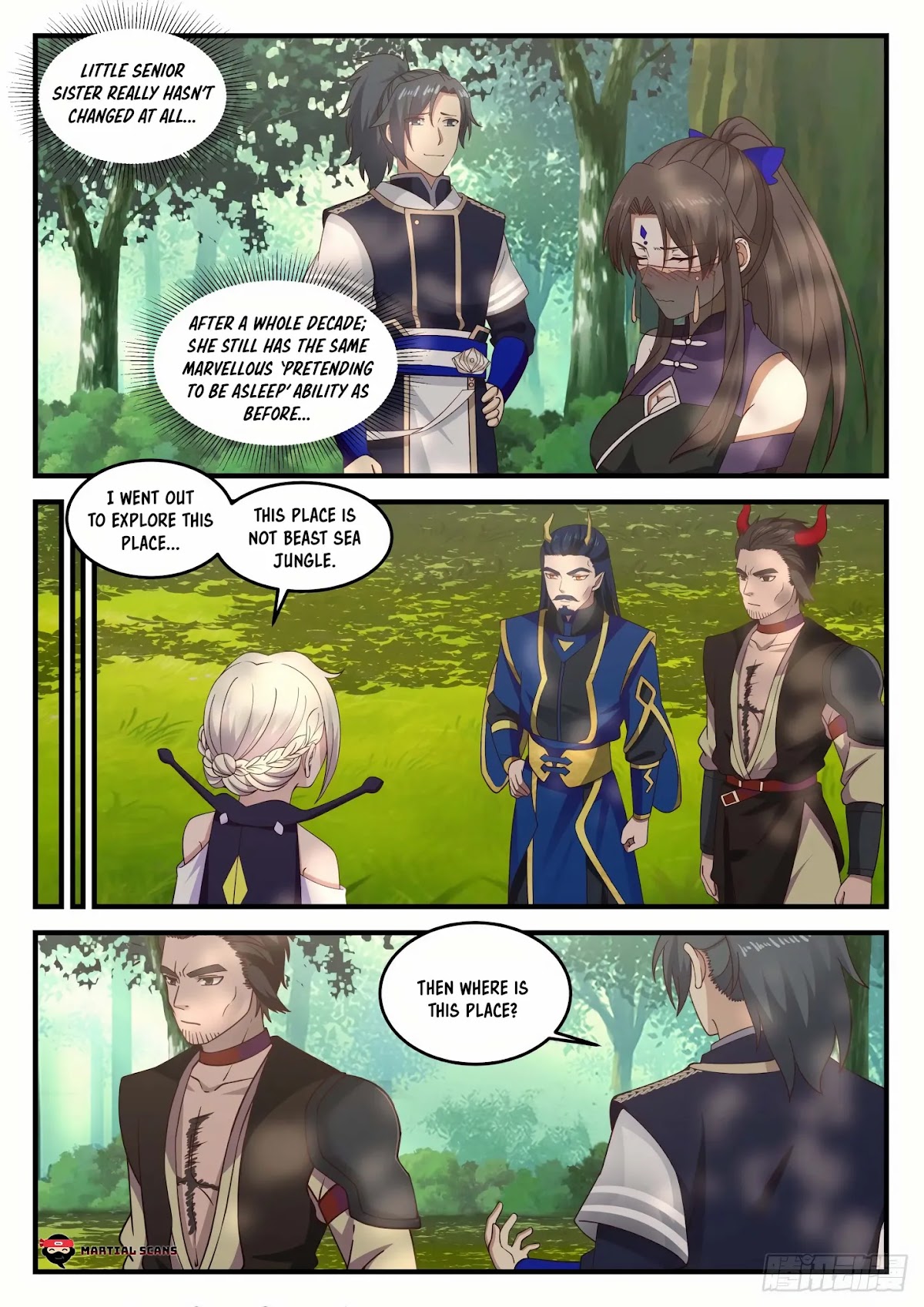 Martial Peak Chapter 768 page 11 - Chapter 768: Pretending to be asleep