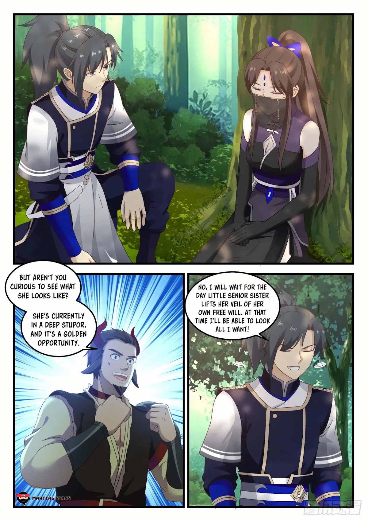 Martial Peak Chapter 768 page 2 - Chapter 768: Pretending to be asleep