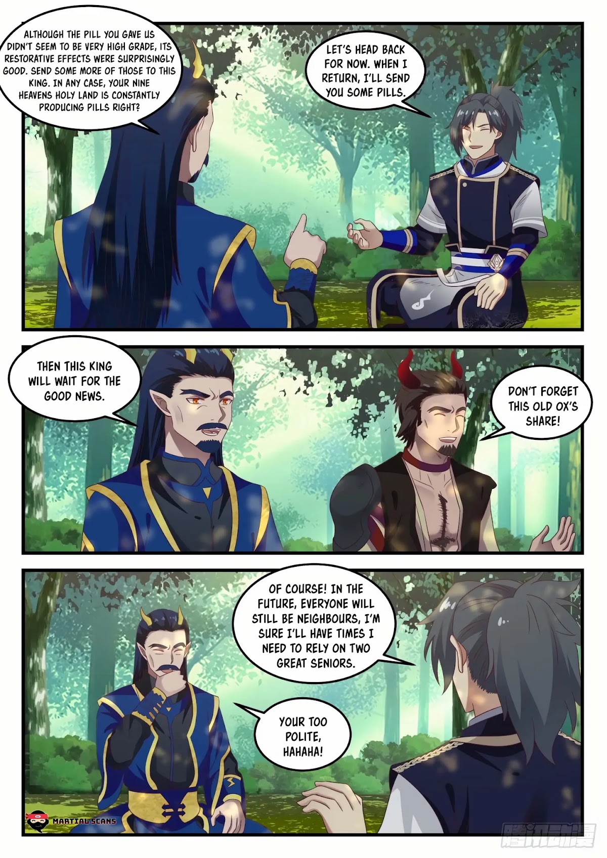Martial Peak Chapter 768 page 8 - Chapter 768: Pretending to be asleep