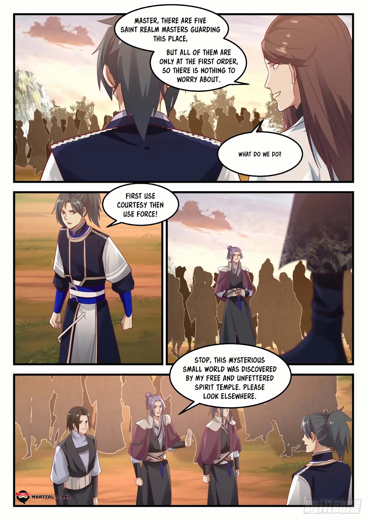 Martial Peak Chapter 784 page 3 - Chapter 784: First use courtesy then use force!