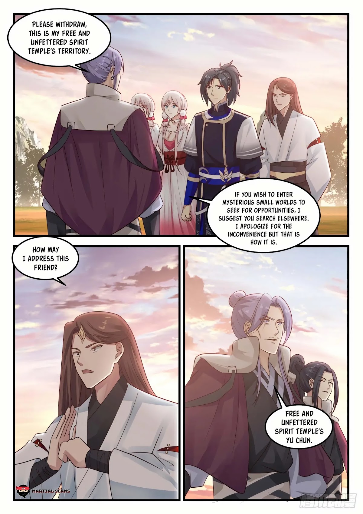 Martial Peak Chapter 784 page 4 - Chapter 784: First use courtesy then use force!