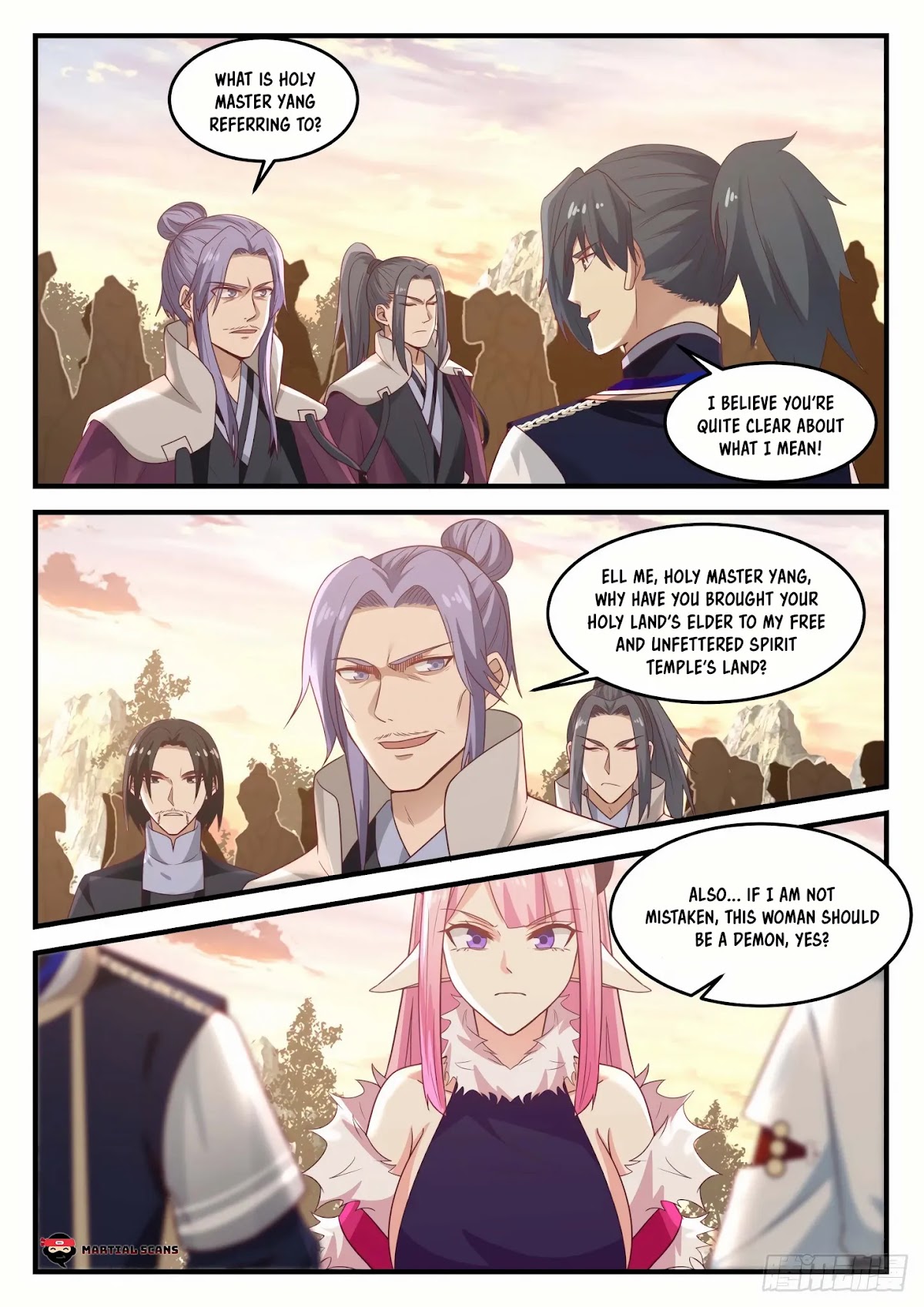 Martial Peak Chapter 784 page 9 - Chapter 784: First use courtesy then use force!
