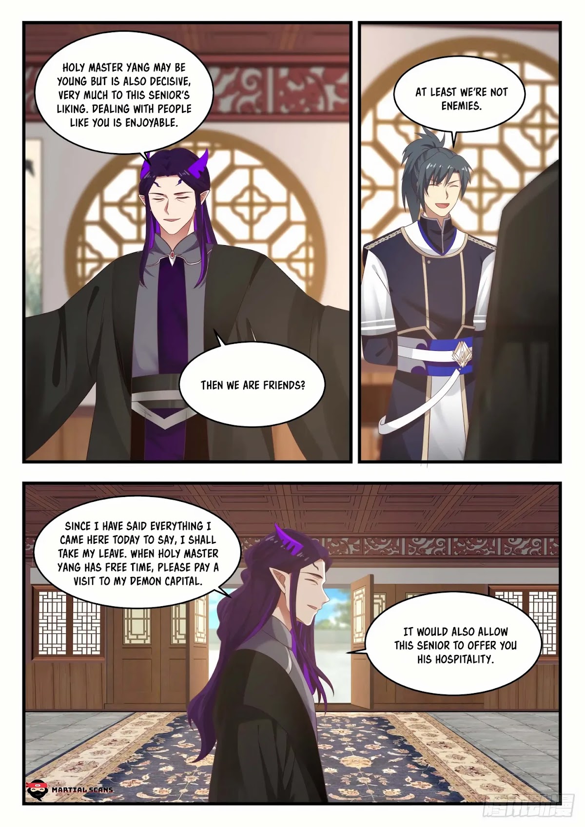 Martial Peak Chapter 805 page 10 - Chapter 805: We're Friends