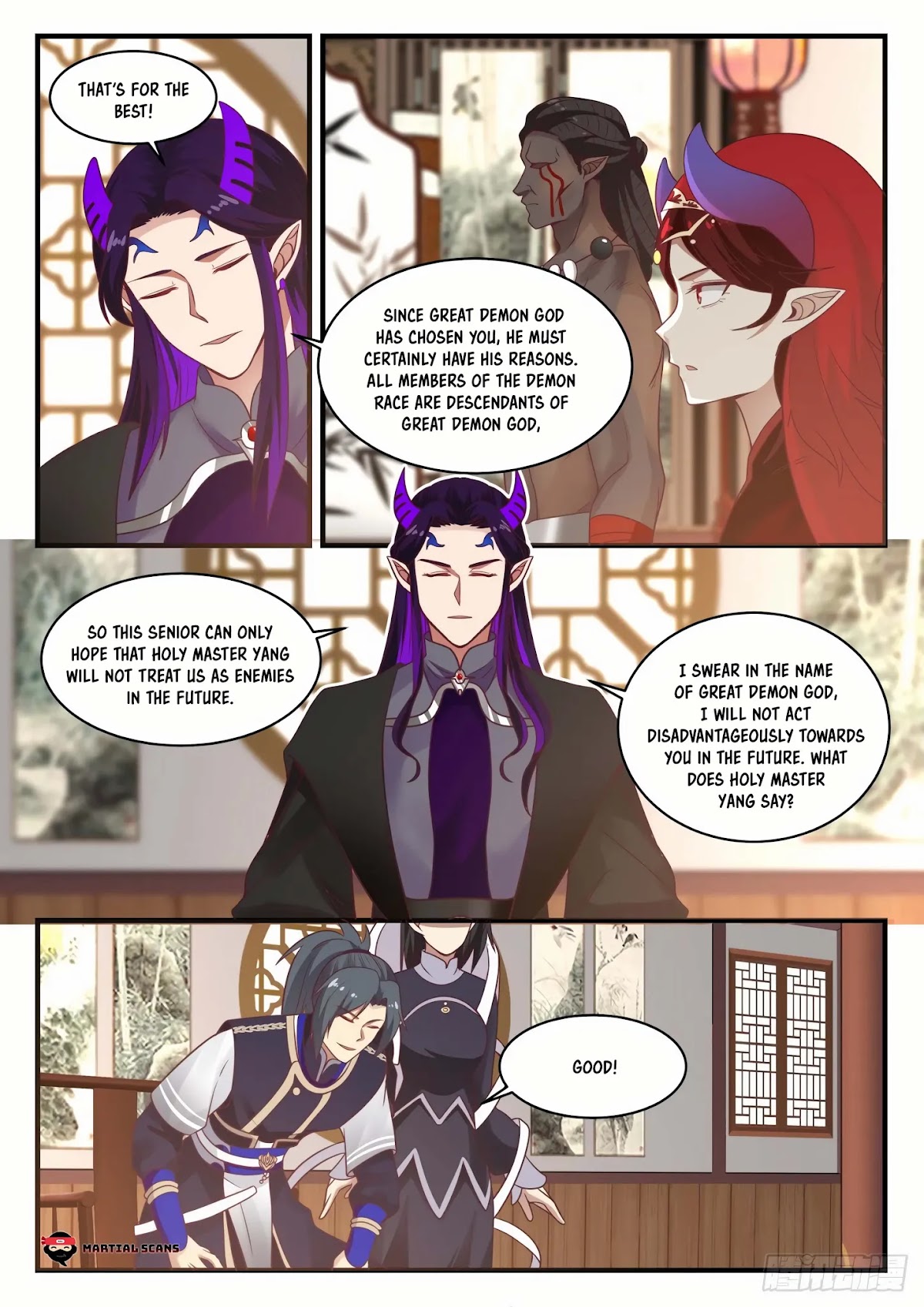 Martial Peak Chapter 805 page 9 - Chapter 805: We're Friends