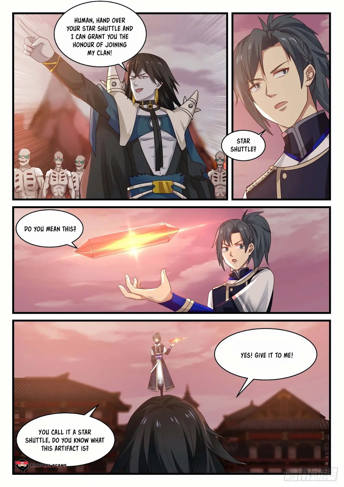 Martial Peak Chapter 818 page 11 - Chapter 818: Star Shuttle