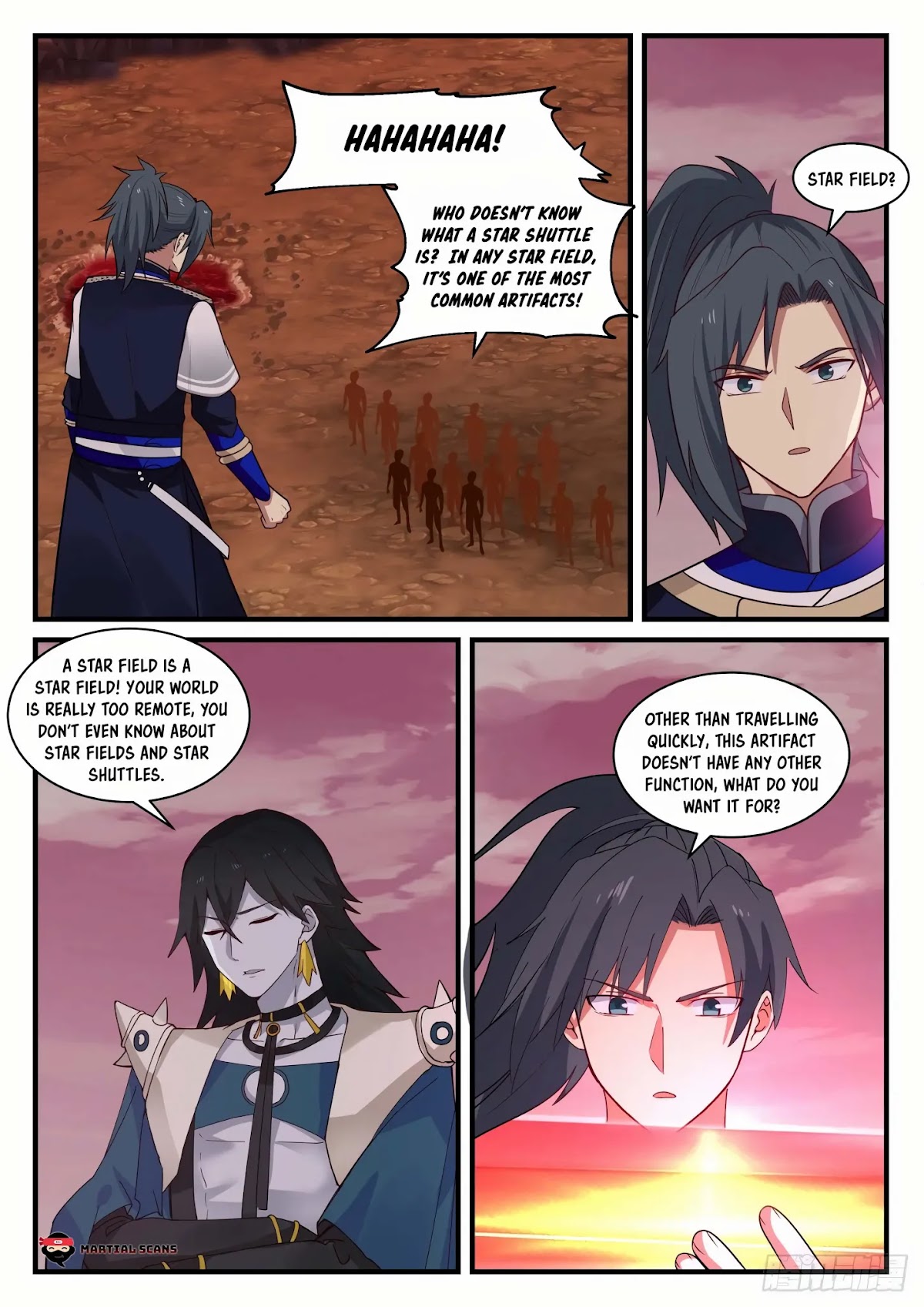 Martial Peak Chapter 818 page 12 - Chapter 818: Star Shuttle