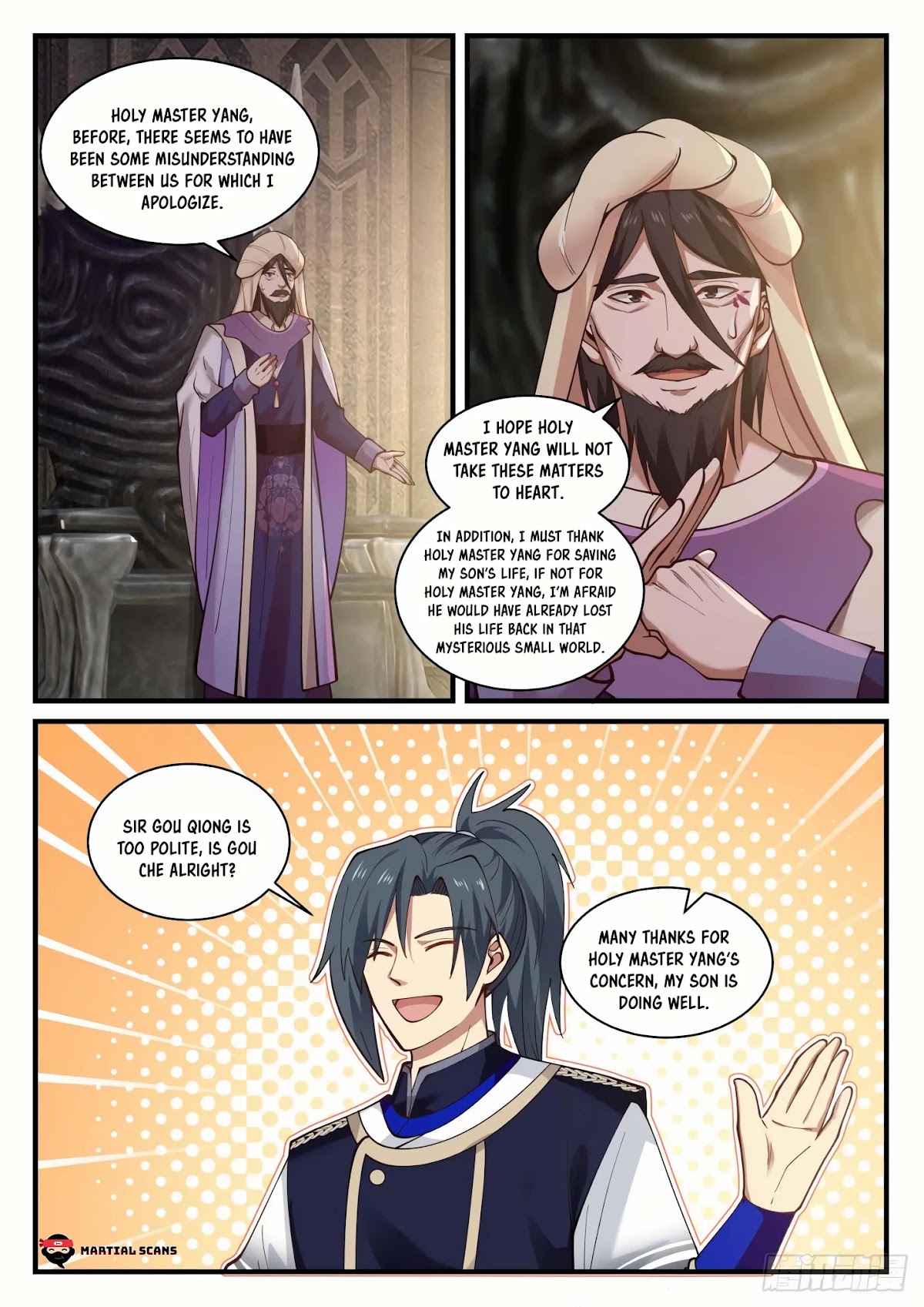 Martial Peak Chapter 823 page 10 - Chapter 823: Conditions