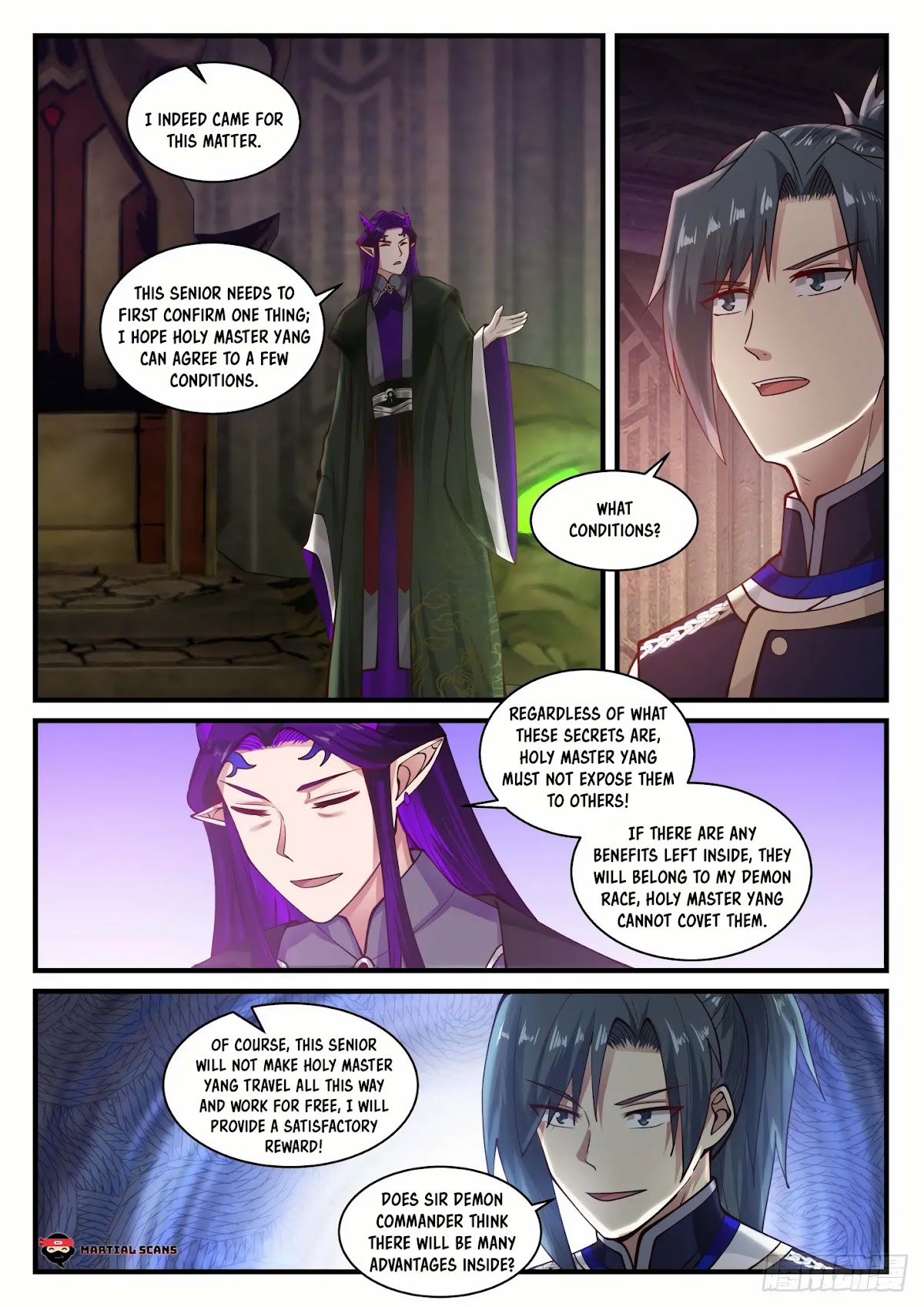 Martial Peak Chapter 823 page 12 - Chapter 823: Conditions
