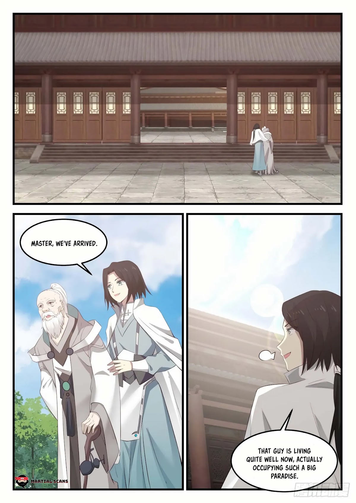 Martial Peak Chapter 829 page 2 - Chapter 829: One Old One Young