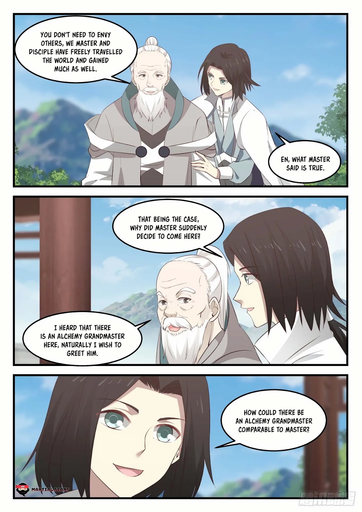 Martial Peak Chapter 829 page 3 - Chapter 829: One Old One Young