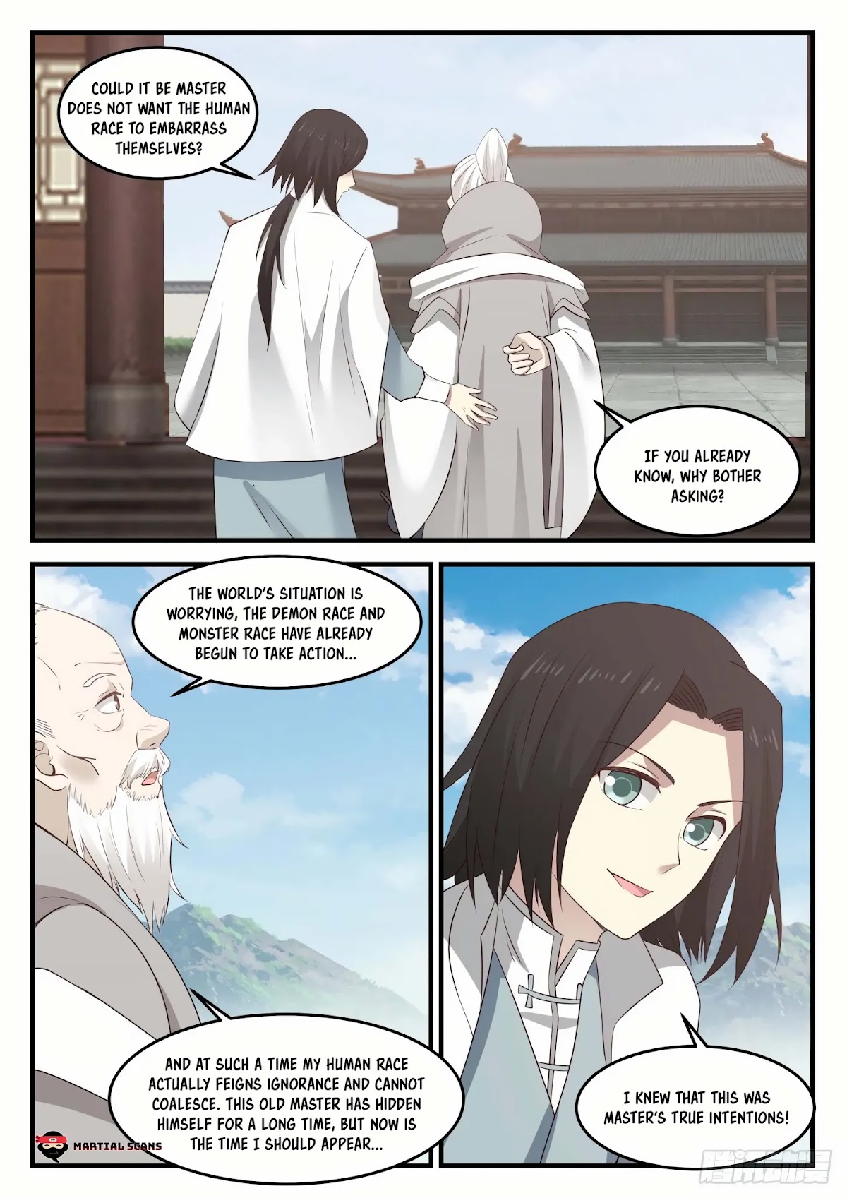 Martial Peak Chapter 829 page 4 - Chapter 829: One Old One Young