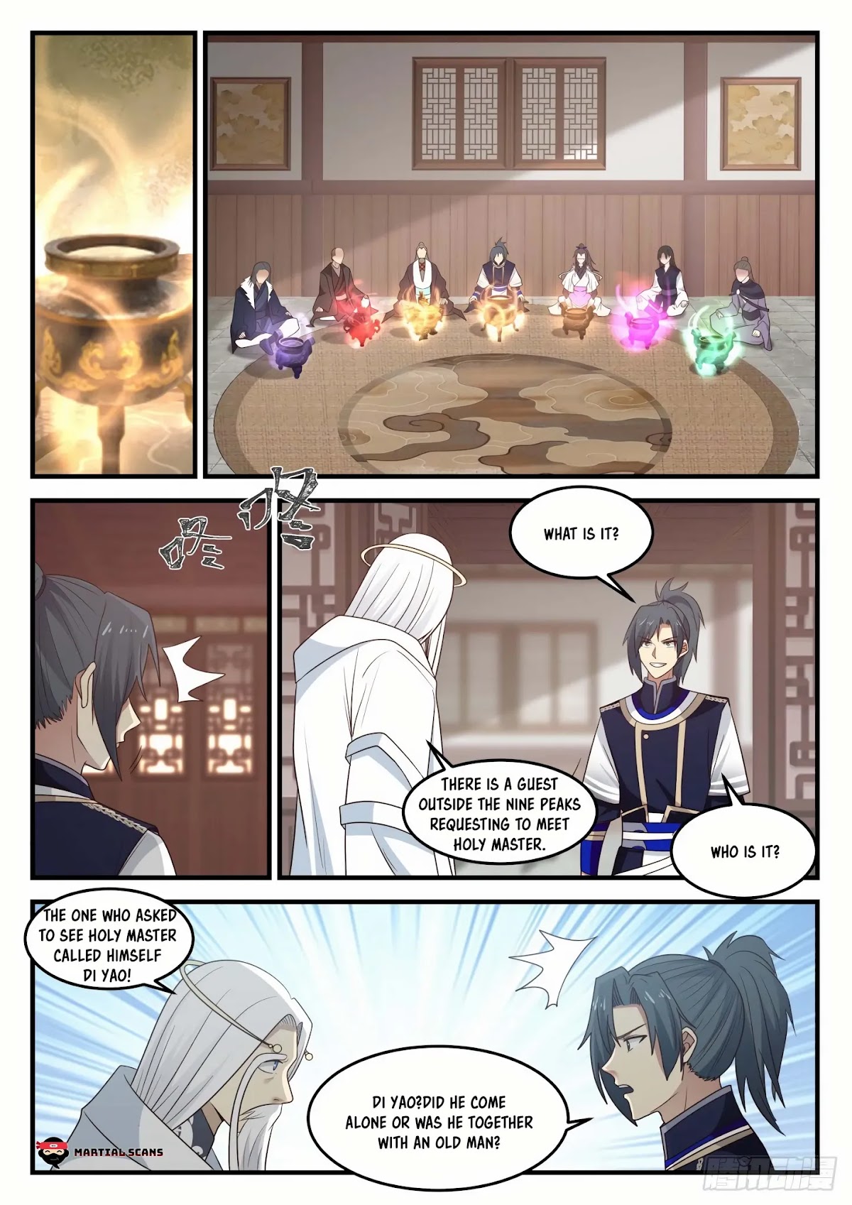 Martial Peak Chapter 829 page 5 - Chapter 829: One Old One Young
