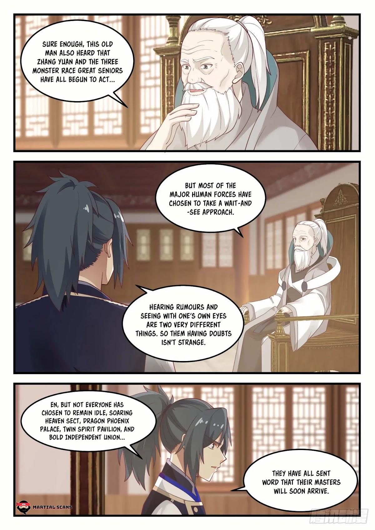 Martial Peak Chapter 830 page 3 - Chapter 830: Assemble At Nine Heavens Holy Land