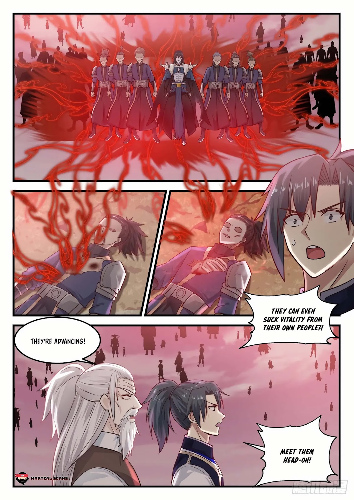 Martial Peak Chapter 833 page 4 - Chapter 833: Meeting Head On