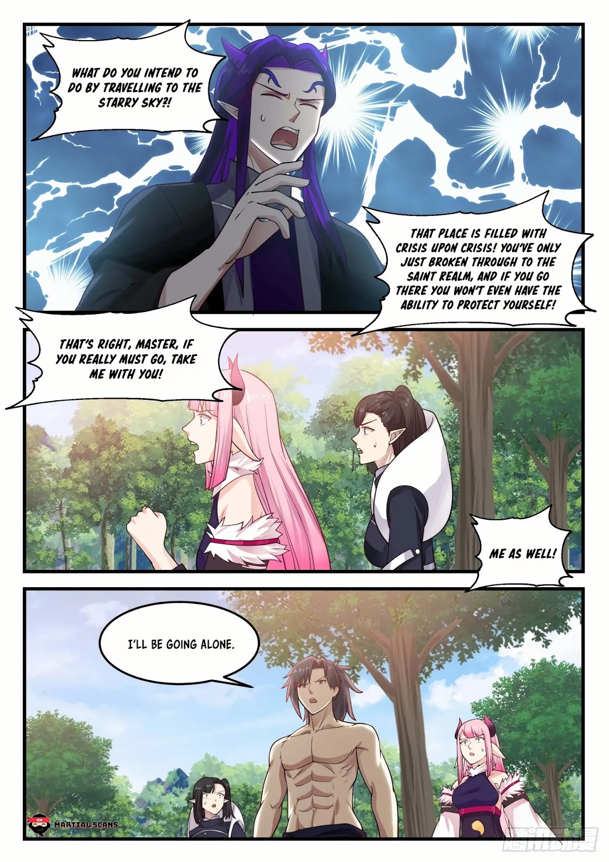 Martial Peak Chapter 838 page 11 - Chapter 838: I'll be leaving this place