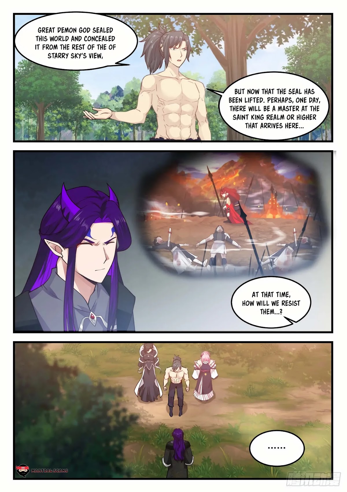 Martial Peak Chapter 838 page 13 - Chapter 838: I'll be leaving this place