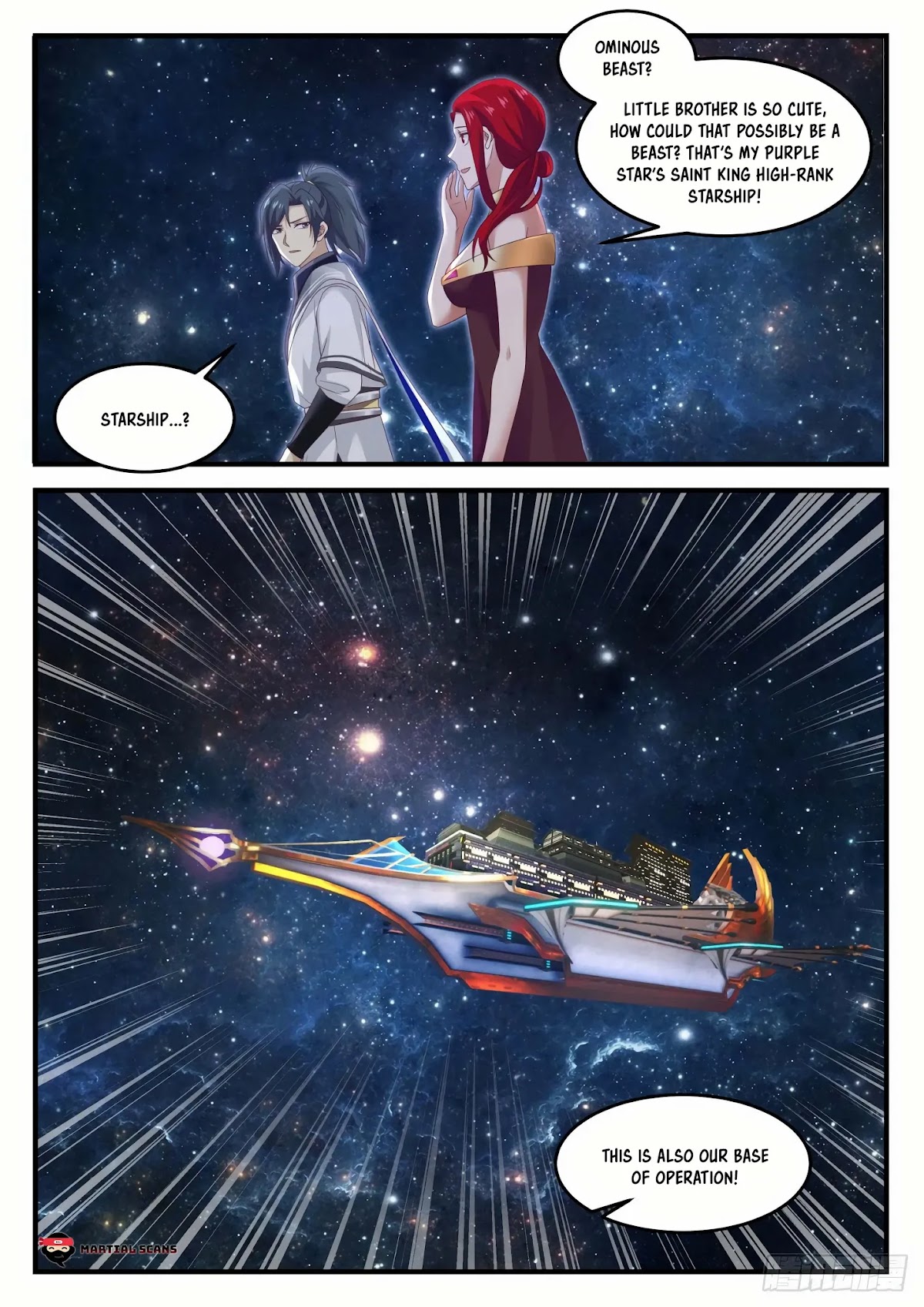 Martial Peak Chapter 846 page 13 - Chapter 846: Saint King High-Rank Starship!