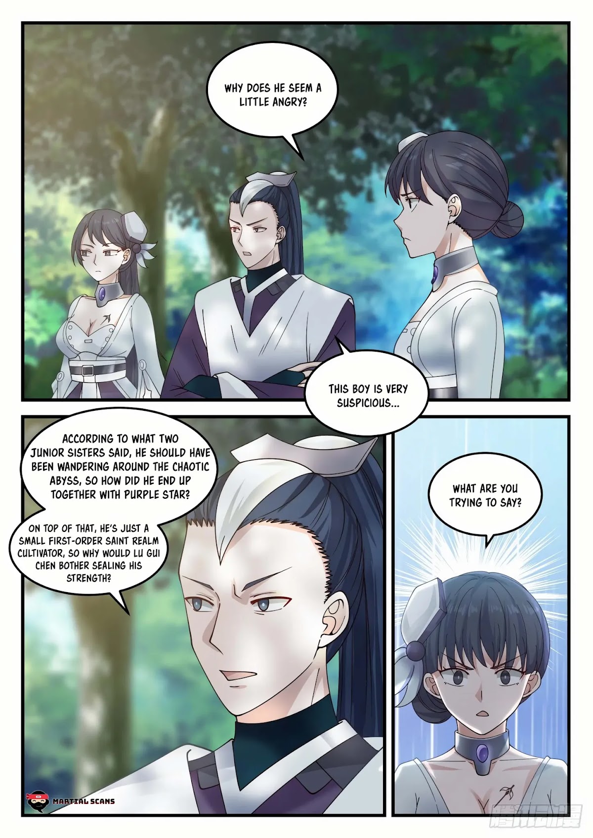 Martial Peak Chapter 860 page 4 - Chapter 860: Why Does He Seem Angry?