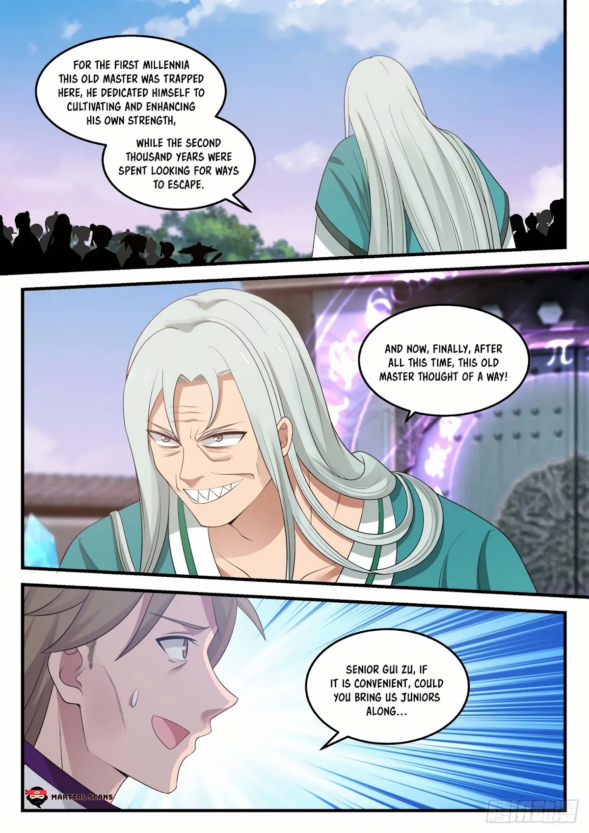 Martial Peak Chapter 872 page 8 - Chapter 872: The Way Out