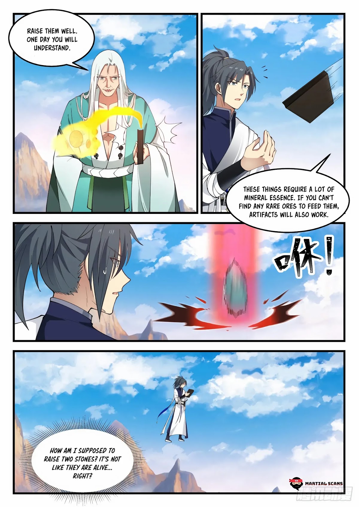 Martial Peak Chapter 884 page 12 - Chapter 884: Raise them well